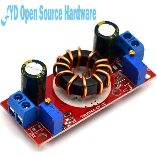 10A DC-DC 4-32V to 1.2-32V Step Down Module Solar Charger Constant Voltage Current Adjustable Buck Converter LED Driver