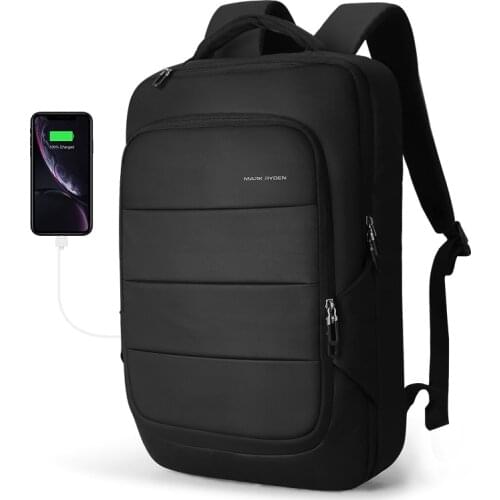 Mark Ryden Man Backpack Fit 15.6 inch Laptop Multifunctional USB Recharging Waterproof Travel Male Bag Anti-thief Mochila
