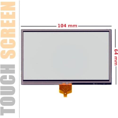4.3''Inch TouchScreen for TomTom GO 730 730T XL 340 340T 340S 350 350T 350M 350 105mm*65mm Resistance Handwritten Touch Panel