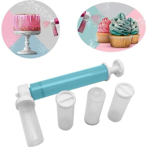 Cake Coloring Duster Manual Cake Airbrush Pump Cake Decorating Tool Baking Tool Gift For Dessert Lover Kitchen Accessories