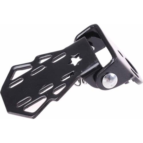 Bicycle Foot Pegs Non-Slip Black Accessories 1 Pair Equipment Folding Footrests Cycling Parts Road Bikes Bike Rear Pedal