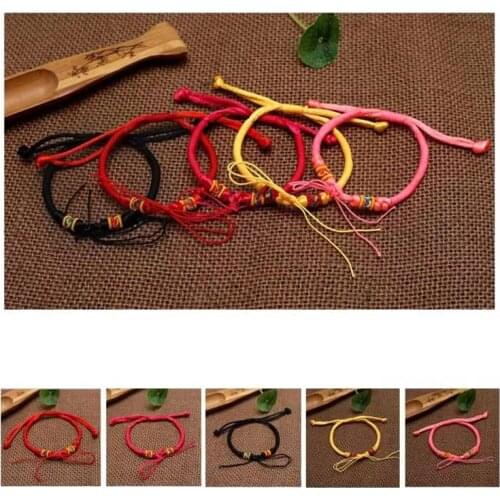 1pcs Fashion Ethnic Colorful Rope Hand-Woven Can Add Pendant Diy Jewelry Creative MenS And WomenS Bracelet Souvenir Wholesales