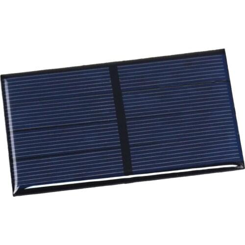 1PCS Solar Panel 2V 300mA Mini Solar System DIY For Battery Cell Phone Chargers Portable Solar Cell 50x80mm