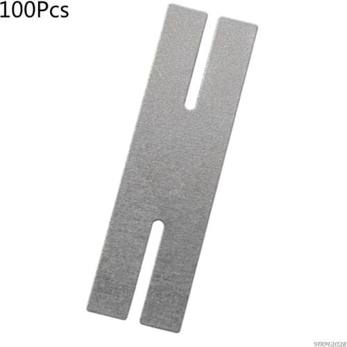100pcs/lot 0.15*8*28 H type Nickel Plated Steel Strap Strip Sheets for Battery Pack Spot Welding Spot Welder Equipment wholesale