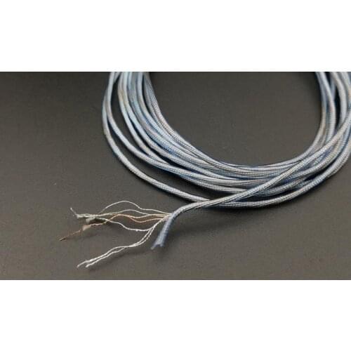 3meters Gold silver palladium alloy copper gold wire 7*0.14MM OD:1.35MM