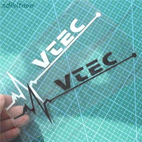 7x20cm Heart Car Sports Decal Sticker Styling Windows Door Decoration For Honda Civic Accord Odyssey Spirior CRV accessories