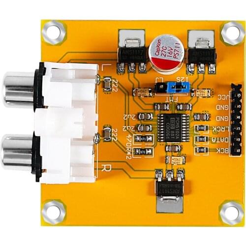 PCM5102 DAC Decoder I2S Player Assembled Board 32Bit 384K Beyond ES9023 PCM1794 For Raspberry Pi
