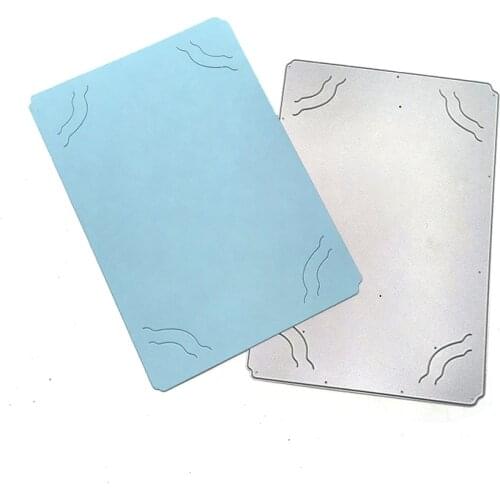 Julyarts The Background Frame Cutting Dies Stencils For Diy Scrapbooking for DIY Scrapbooking Photo Album Decorative