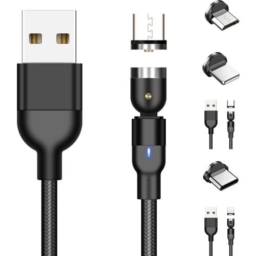 Top Deals Cable Plug Phone Magnet Charger Plug Micro-USB Fast Charging Adapter