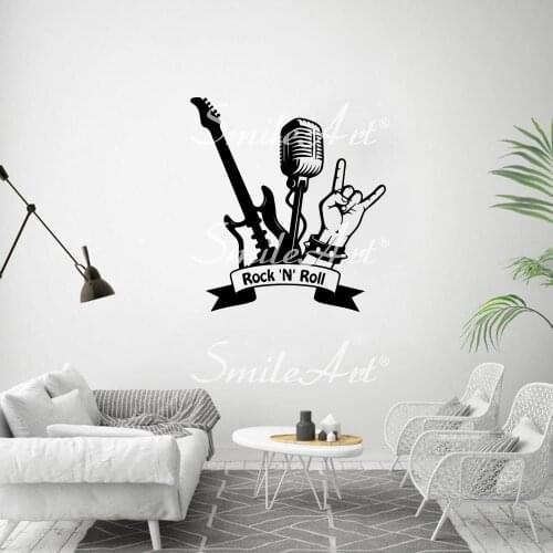 Cartoon Music Wall Sticker Home Decoration Accessories Decor Living Room Bedroom Removable Wall Art MURAL Drop Shipping