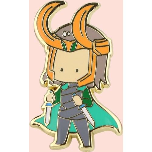 ZF3447 Jewelry Metal Enamel Pins And Brooches For Women Men Lapel Pin Backpack Bags Hat Badge Gifts