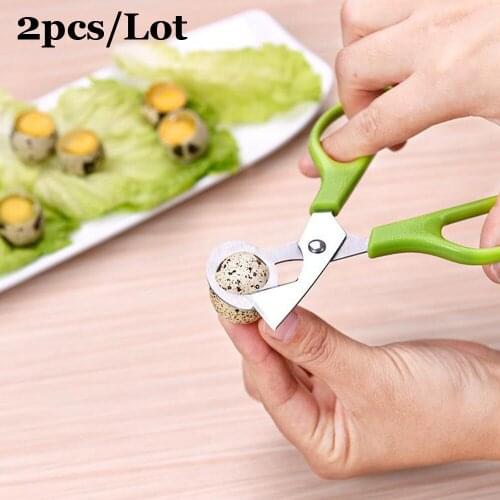 Stainless Steel Cut Whisk Egg Apparatus Pigeon Quail Egg Scissor Egg Cutter Bird Opener Kitchen Tool Clipper Eggshell Cutter