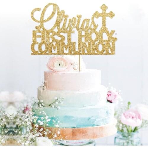 Customised Twinkle gold glitter cake topper, first birthday cake topper baby shower cake topper Party Decorations birthday