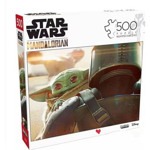 Star Wars Puzzle 500 Piece To 1000 Pieces Mandalorian Baby Yoda Black Series Puzzle Game Assembled Toy for Kid Gift Christmas