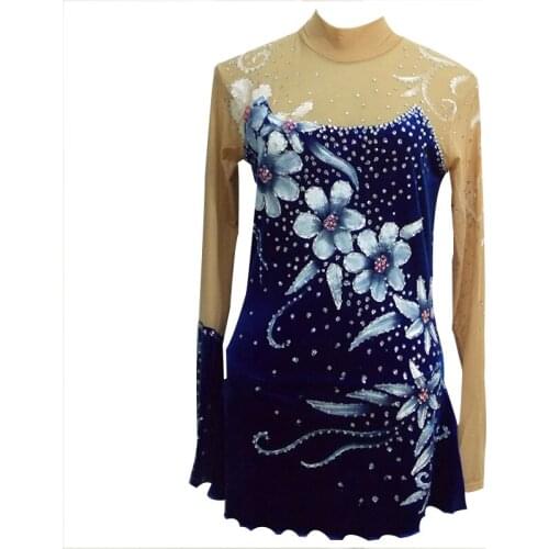 Professional Custom Figure Ice Skating Dresses For Adult/Children New Brand Vogue Ice Skating Dresses For Competition