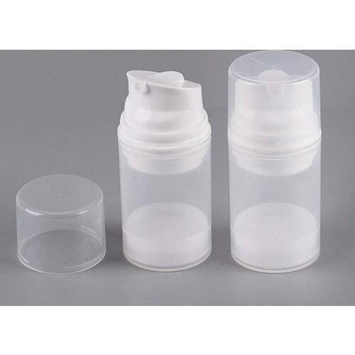 30ml-150ml Empty Plastic Cosmetic Bottle Travel Liquid Bottles Transparent Airless Pump Vacuum Toiletries Container
