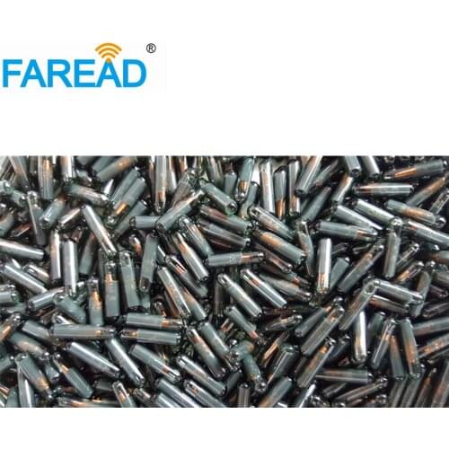 RFID Transponder 2*12mm HF 13.56Mhz ISO15693 R/W glass tag