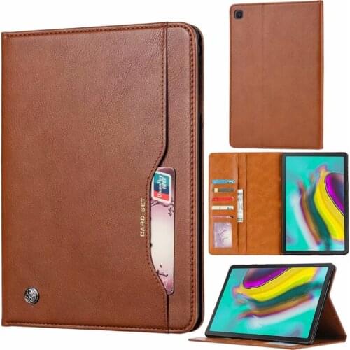 Luxury PU Leather Flip Magnetic Wallet Case for Samsung Galaxy Tab A 10.1 SM-T510 T515 2019 Tablet Stand Cover with Card Holder