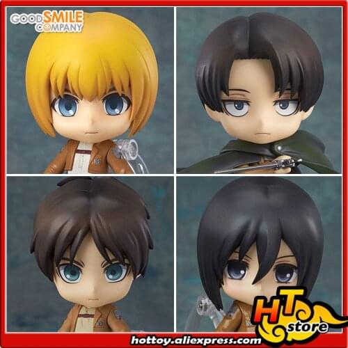 SALE0a 100% Original Good Smile Company Action Figure - Ackerman Eren Yeager Armin Arlert from"Attack on Titan"