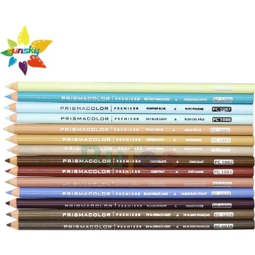 Sanford Prismacolor Oil colored pencil PC1074-1089 Supplementary Rich in color Soft big core pencil professioanl art supplies