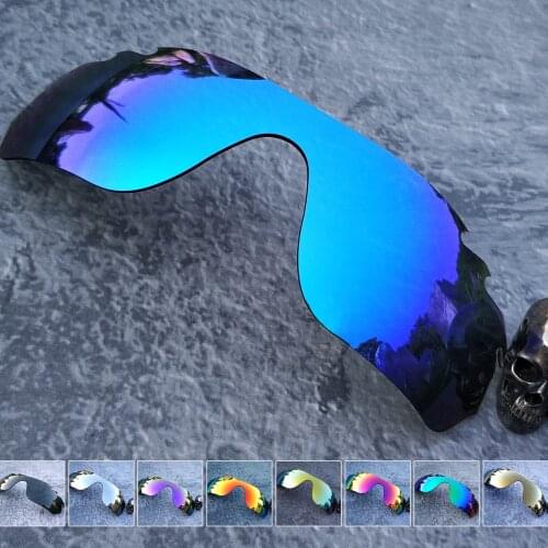 Firtox Polycarbonate Replacement Lenses for-Oakley RadarLock Edge Vented OO9183 Sunglass Frame -Multiple Colors (Lens Only)
