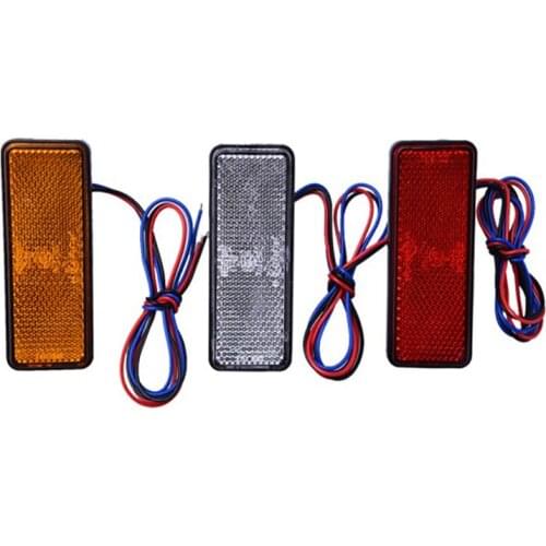 Led Brake Lamp Rear Lamp Brake Led Reflector Motorcycle Brake Lamp License Plate Rear Tail Lamp Smoke Lamp