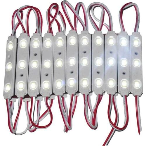 Pack/100unit) 5730 Injection Led Module Waterproof 3 LED Module Lighting Led Modules Waterproof IP65 For Outdoor