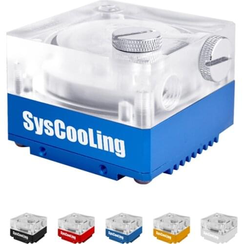 Syscooling P67B water pump RGB Version 500L/H for liquid cooling system quiet water pump