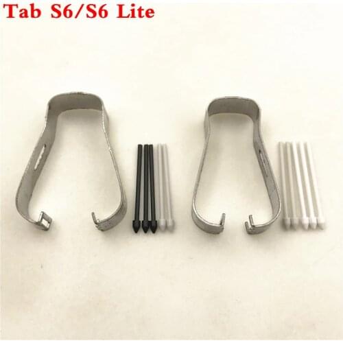 1Set Touch Stylus S Pen Nib Tips For Samsung Galaxy Tab S6 T860 T865/S6 Lite 10.4 SM-P610 SM-P615 P610 With Metal Clip