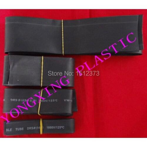 5M/lot 6.0mm high quality and convenience heat shrink tubing shrink ration 2:1 for wire cable