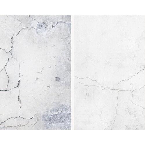 Big Size 60X90CM 3D Printing double sides White wall crack Background For Camera Photo