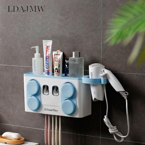 Household Items Bathroom Accessories Tooth Cup Toothbrush Toothpaste Holder Mouthwash Cup Set Shower Room Storage Box