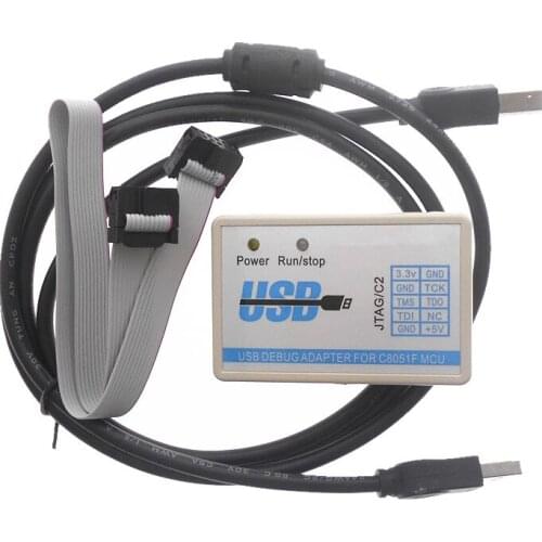 C8051F emulation downloader U-EC6 USB downloader for JTAG/C2 new version