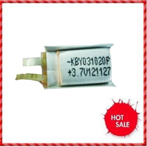 3.7V polymer lithium battery core 031020 rechargeable battery MP3MP4PDAGPS divider on 40 Ma Rechargeable Li-ion Cell