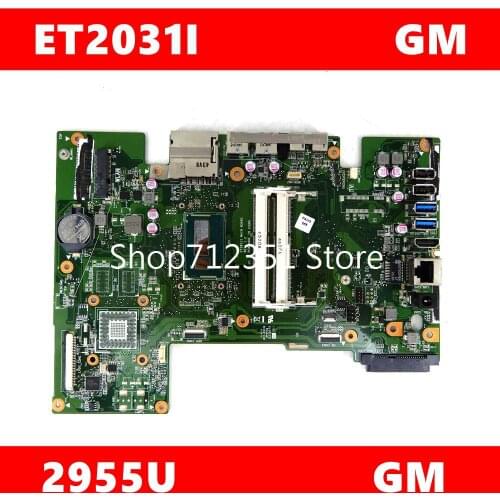 ET2031I 2955U mainboard REV 1.2 For Asus ET2013I Laptop motherboard 100% Tested Working Well free shipping