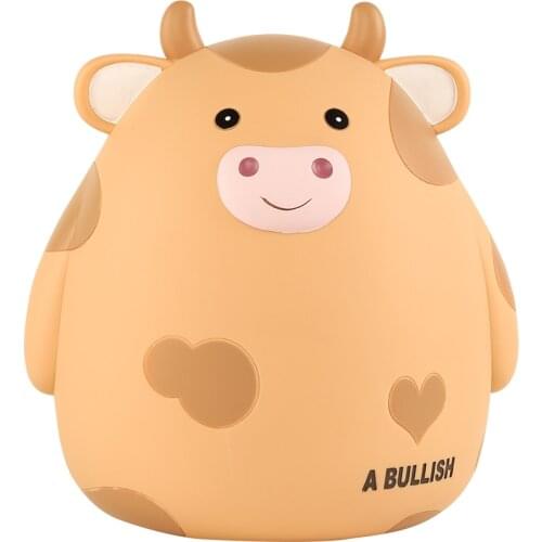 Cute Piggy Bank For Kid Money Interesting Vintage Money Piggy Bank Birthday Present Cattle Animal Hucha Household Items ED5CXG