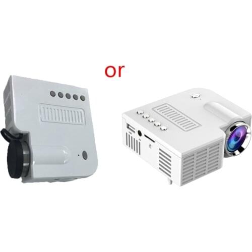 UC28C Mini Portable Video Projector 16:9 LCD Projector Media Player for Phones New