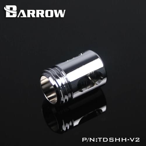 Barrow G1 / 4 "White Black Silver multi-stage, flow commutated buffer water cooling fittings TDSHH-V2