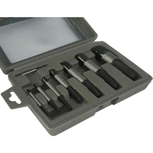 Kit For 4mm-45mm Heavy Extractor Damaged Screw Extractor Drill Bit Guide Broken Bolt Remover