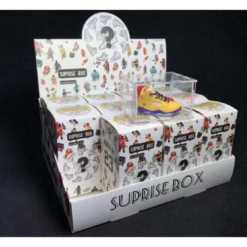 Shoes Model Blind Box Random Toys Figure Surprise PVC Figurine For Gift Birthday 12Pcs/Set