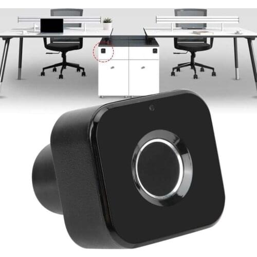 Fingerprint door lock Intelligent Fingerprint Lock USB Charging Anti-Theft Security Lock for Home Office Drawer File Cabinet
