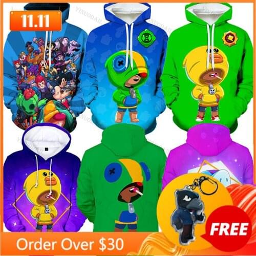 WEREWOLF Shark LEON Shooting Game 3D Hoodies Men Clothing Sweatshirt Children Crow Shoot Kids Star, Leon Child Tops Boys Girls