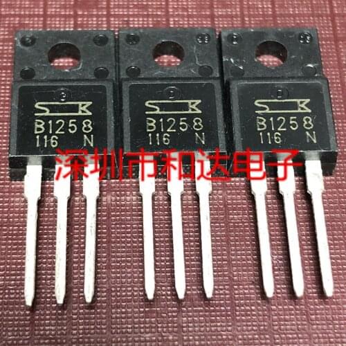 5pcs B1258 2SB1258 TO-220F 100V 6A