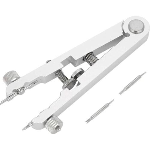 6825 Alloy Steel Watch Bracelet Remover Spring Bar Plier Watch Strap Adjuster Tool Disassemble V-type Remove the Strap Pliers