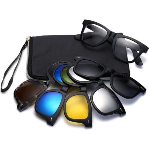 Adsorption Replacement Lens TR Full Frame Polarized Sunglasses Men And Women Vision Glasses For The Driver