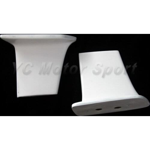 Car Accessories FRP Fiber Glass Jun Style Spoiler Higher Leg 2pcs Fit For 1999-2002 R34 GTT GTR Rear Spoiler Higher Legs