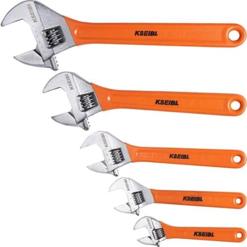 KSEIBI Adjustable Wrench Spanner Tools Water Pump Slip Joint Pliers Socket Bolt Remover Grip Handle Chrome Vanadium Steel