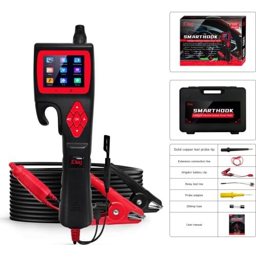 Powerful Automotive Circuit Tester Power Probe Diagnose Vehicle Electrical System Circuit Problem Power Scan Smart Circuit Test