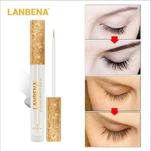 Eyelash Growth Serum Lanbena Eye Lash Longer Lambena Enhancer Labena Longing Eyewinker Thicker Eyelashes Increase Darkness Thick