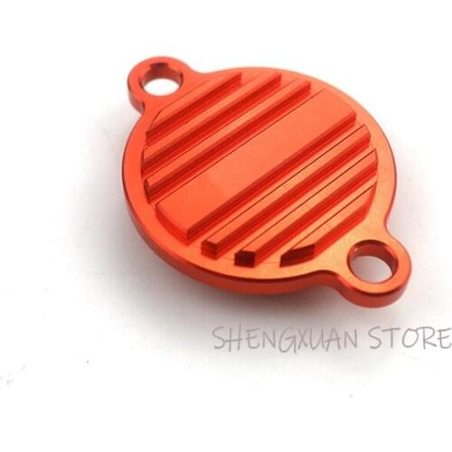 CNC Billet Engine Oil Filter Cover Cap For KTM DUKE 200 390 690 690 SMC/R RC200 Motorcycle Accessories